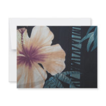 hibiscus custom invitations