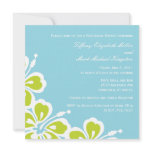 Hibiscus Delight Shower/Rehearsal Dinner Invite invitations