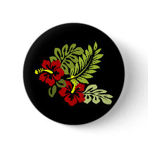 Hibiscus design pins