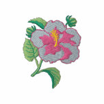Hibiscus embroidered shirts