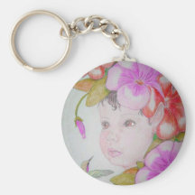 Hibiscus Fairy (2) Keychain