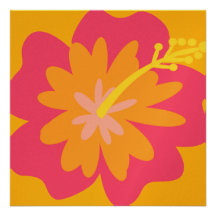 Hibiscus Flower Invitation