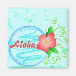 Hibiscus flower - Magnet