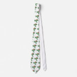 Hibiscus flower sea turtle  tie