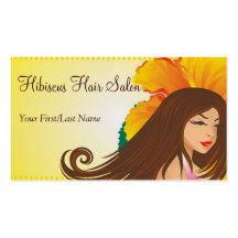 hibiscus gal ~ bc business cards