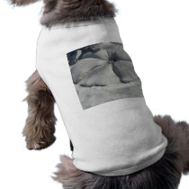 Hibiscus In sand Dog T Shirt
