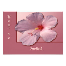 Hibiscus Invitations