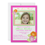 Hibiscus Photo Invitation