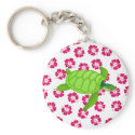 hibiscus-SeaTurtle Customize it! keychains