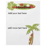 Hibiscus Surfboard flyers