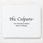 Hic Culpare -- Explained mousepads