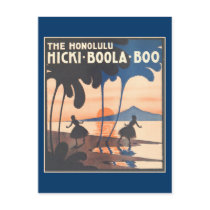 Hicki Boola Boo Postcard