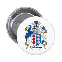 Hickman Family Crest Button