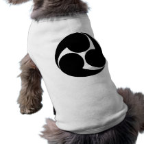 Hidari mitsudomoe, Japan Dog T-shirt