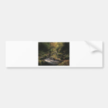 hidden creek of mystic forest 2 bumper stickers