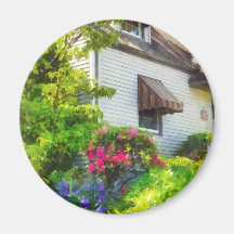 Hidden Garden Refrigerator Magnet