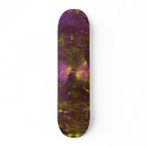 "Hidden Monsters" Fractal Art Skateboard