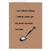 Hide the Bodies Birthday Card