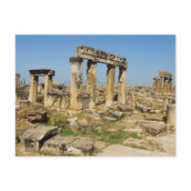 Hierapolis became a healing centre in Roman times Postcard