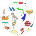 Hieroglyphics stickers