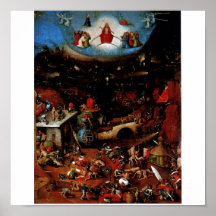 Hieronymus Bosch The Last Judgement Print