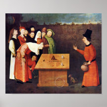 Hieronymus Bosch-The magician Posters
