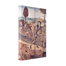 Hieronymus Bosch - The Pedlar Gallery Wrapped Canvas