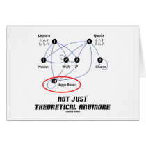 Higgs Boson Not Just Theoretical Anymore cards