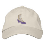 High Button Boot embroidered hats