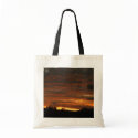 High Desert Sunset Budget Tote bags