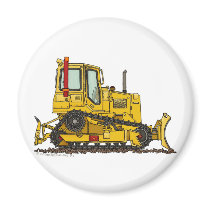 High Drive Bulldozer Dirt Mover Construction Magne