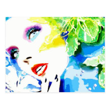 High Fashon Post Card