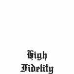 High Fidelity embroidered shirts