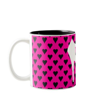 HIGH HEEL - PUMP IT UP HOT PINK MUGS by MarriageRocksandCo