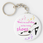 High heel shoe lover keychains