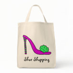 High Heeled Stiletto Shoe Shopping Bag