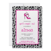 High Heels Bachelorette Party Invitation