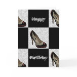 High Heels Happy Birthday cards