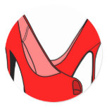 High heels stickers