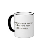 High Maintenance Woman mugs