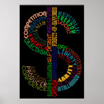 High Res Dollar Sign Poster