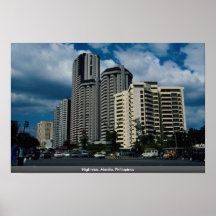 High-rise, Manila, Philippines Poster