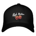 High Roller embroidered hats