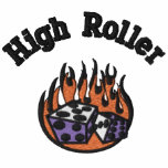 High Roller Gamblers Embroidered Shirt embroidered shirts