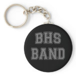 HIGH SCHOOL BAND - BHS GRAY keychains