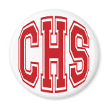 HIGH SCHOOL LETTERS - CHS RED magnets