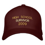 High School Survivor 2009 embroidered hats