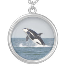 High Spirits Breaching Orca Necklace