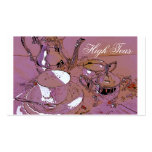 High teas business cards