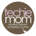high technology moms stickers